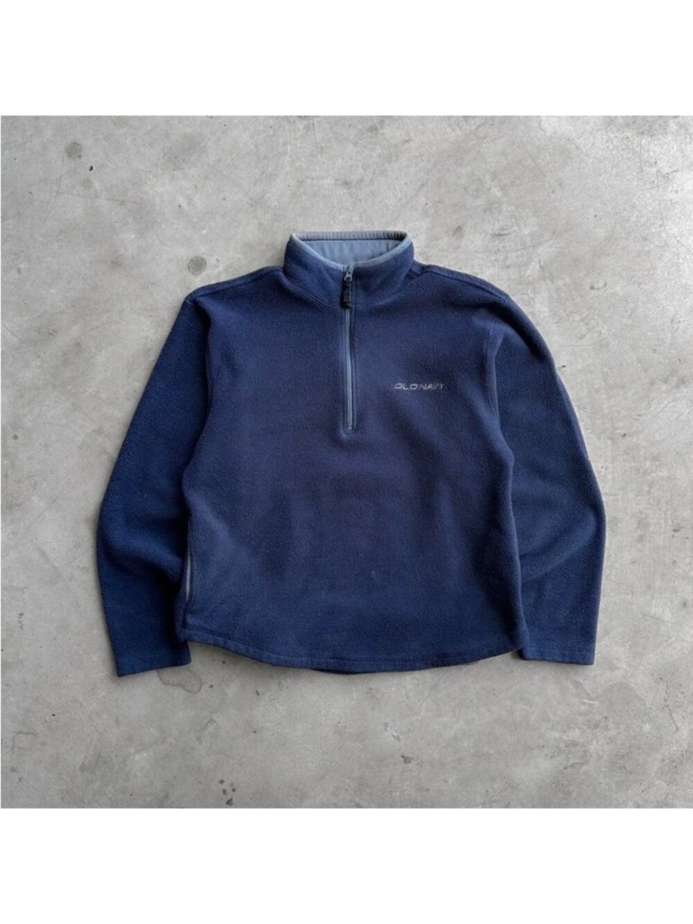 Vintage Y2K 00s Old Navy Quarter Zip Pullover Fleece Jacket